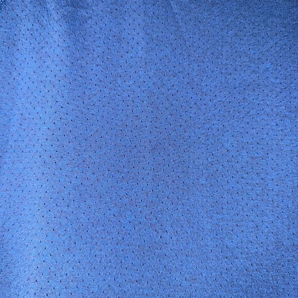 Rhone Heather Blue Performance Perforated Short Sleeve T Shirt Mens Large - Picture 4 of 5